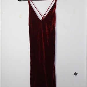 Tight Velvet Cocktail Dress